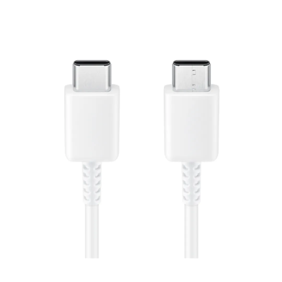 Samsung A55 5G 25W Type C-Type-C Adaptive Fast Mobile Charger With 1 Mt Cable White