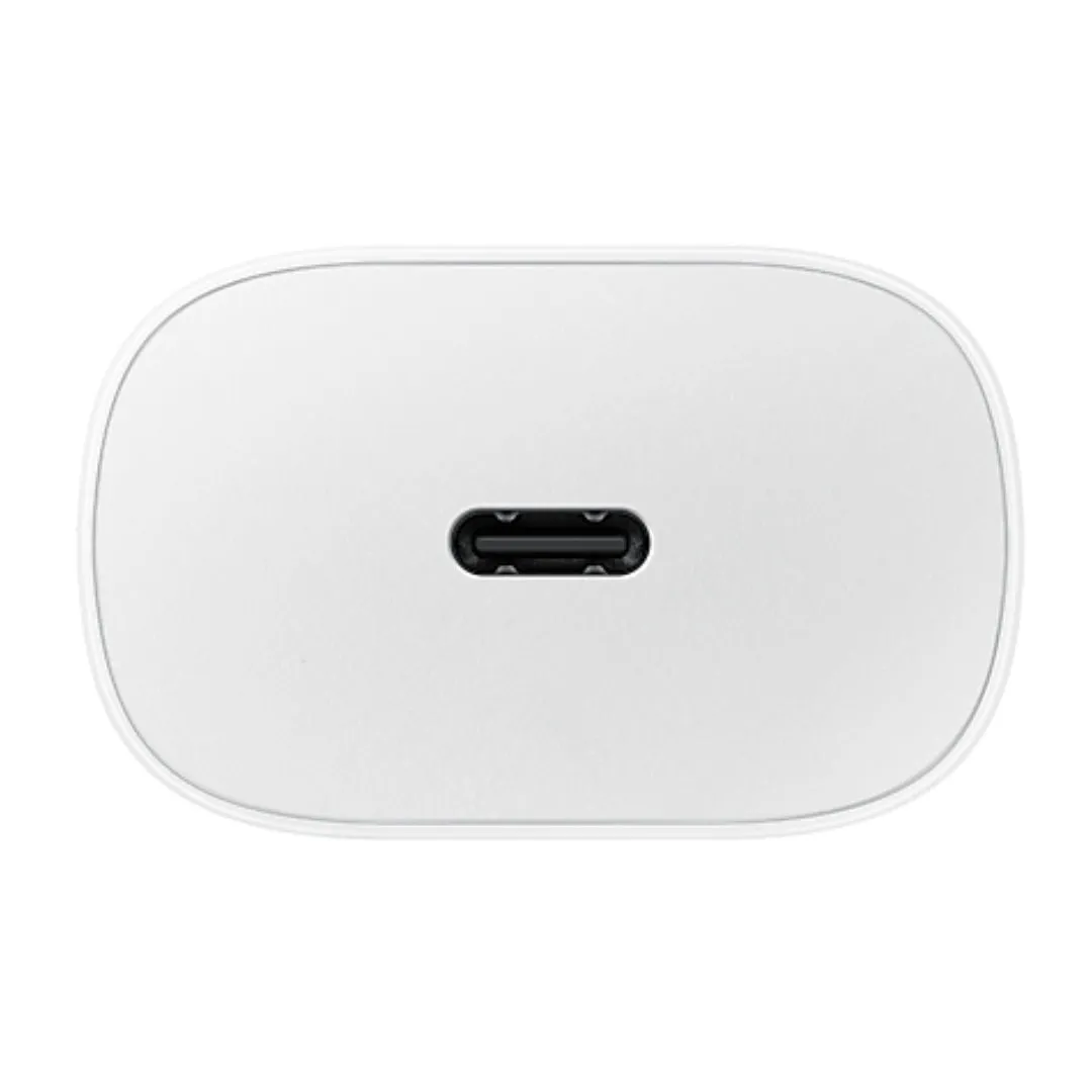 Samsung A55 5G 25W Type C-Type-C Adaptive Fast Mobile Charger With 1 Mt Cable White