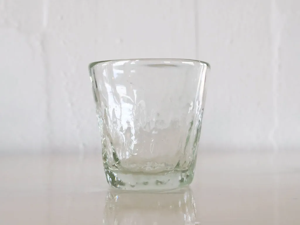 Elegant Sazanami Rocks Glass by Seiten - Handcrafted Crystal Drinkware for Whiskeys and Cocktails