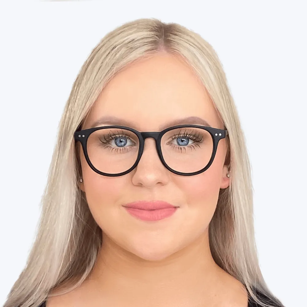 ScreenTime Billie Computer Glasses - Black - Prescription