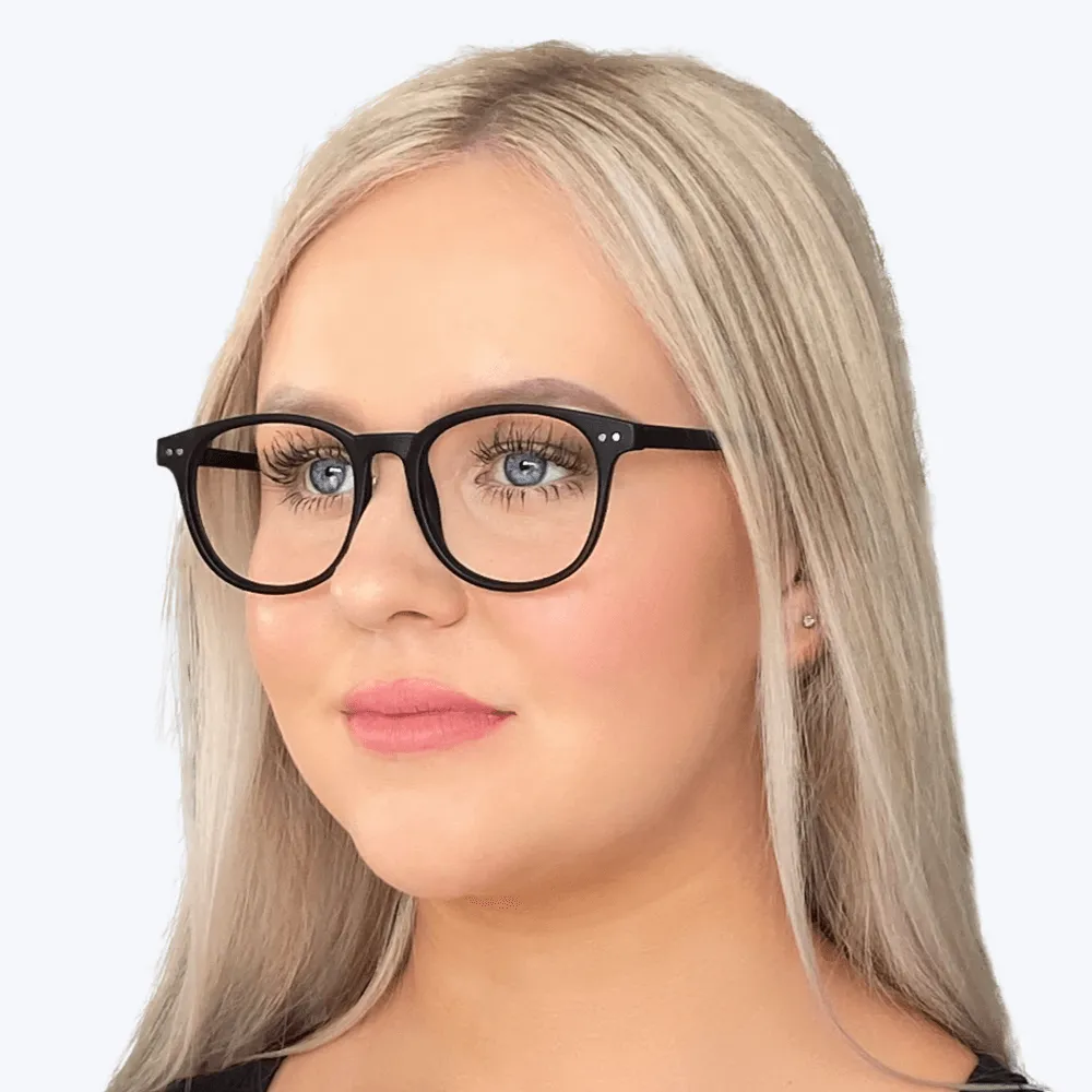 ScreenTime Billie Computer Glasses - Black - Prescription