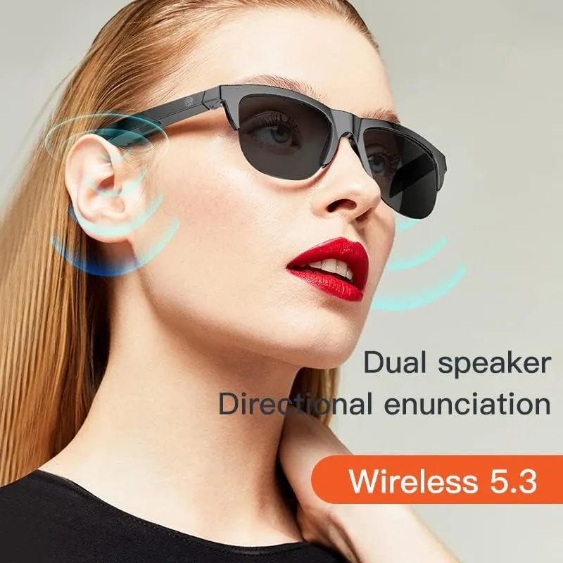 Smart Glasses Wireless Bluetooth Headset Sunglass F-06