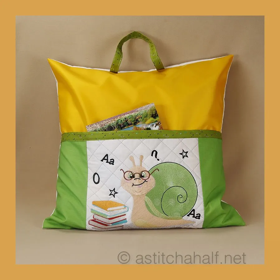 Smart Snail Reading Pillow Combo