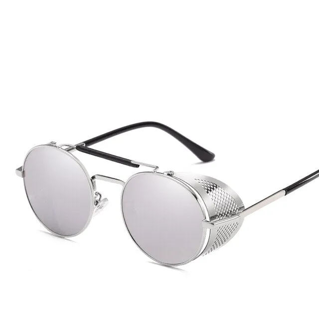 Steampunk Round Frame Glasses