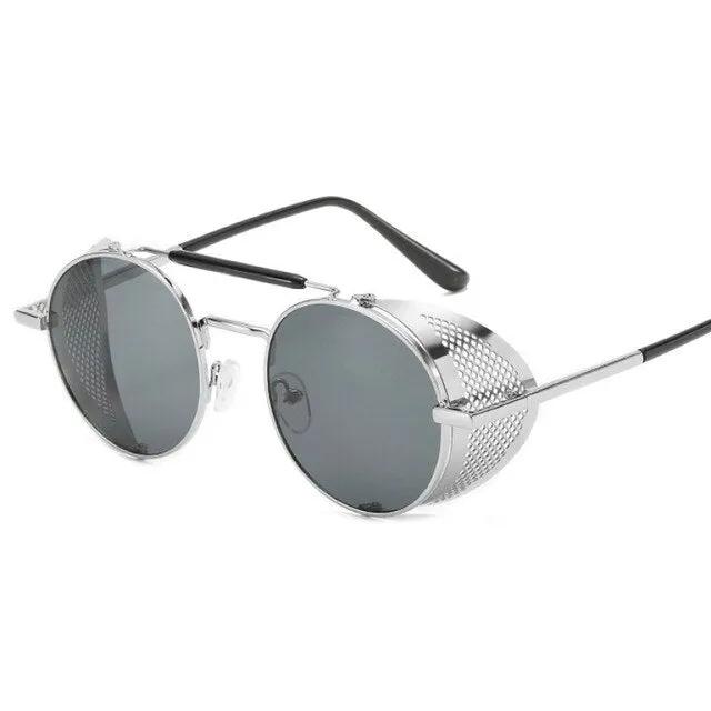 Steampunk Round Frame Glasses