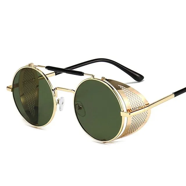 Steampunk Round Frame Glasses