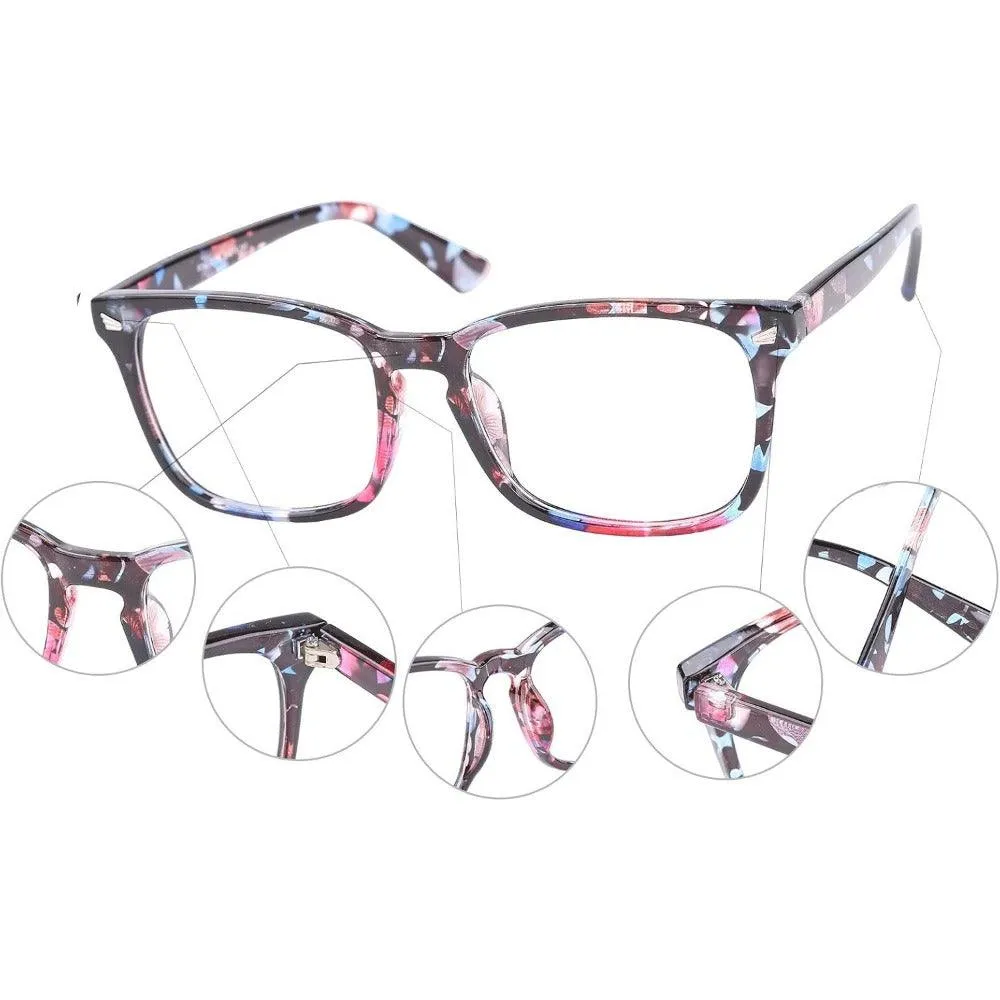 Stylish Square Eyeglasses for Modern Comfort A8082