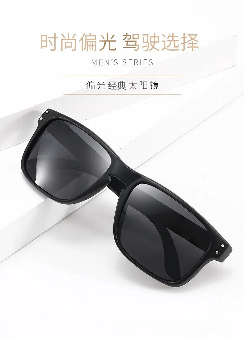 Sunglass Men Fashion Polarized Square Sunglasses for Men and Women High Qualiy Finish Sun Glasses UV Protection Glasses