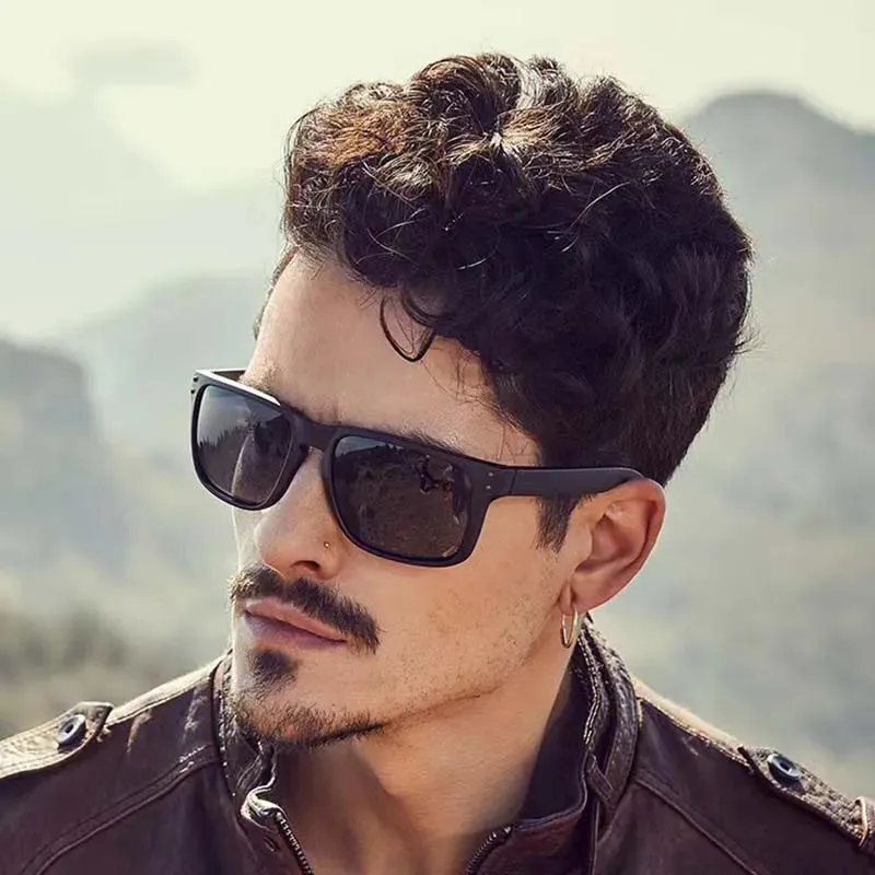 Sunglass Men Fashion Polarized Square Sunglasses for Men and Women High Qualiy Finish Sun Glasses UV Protection Glasses