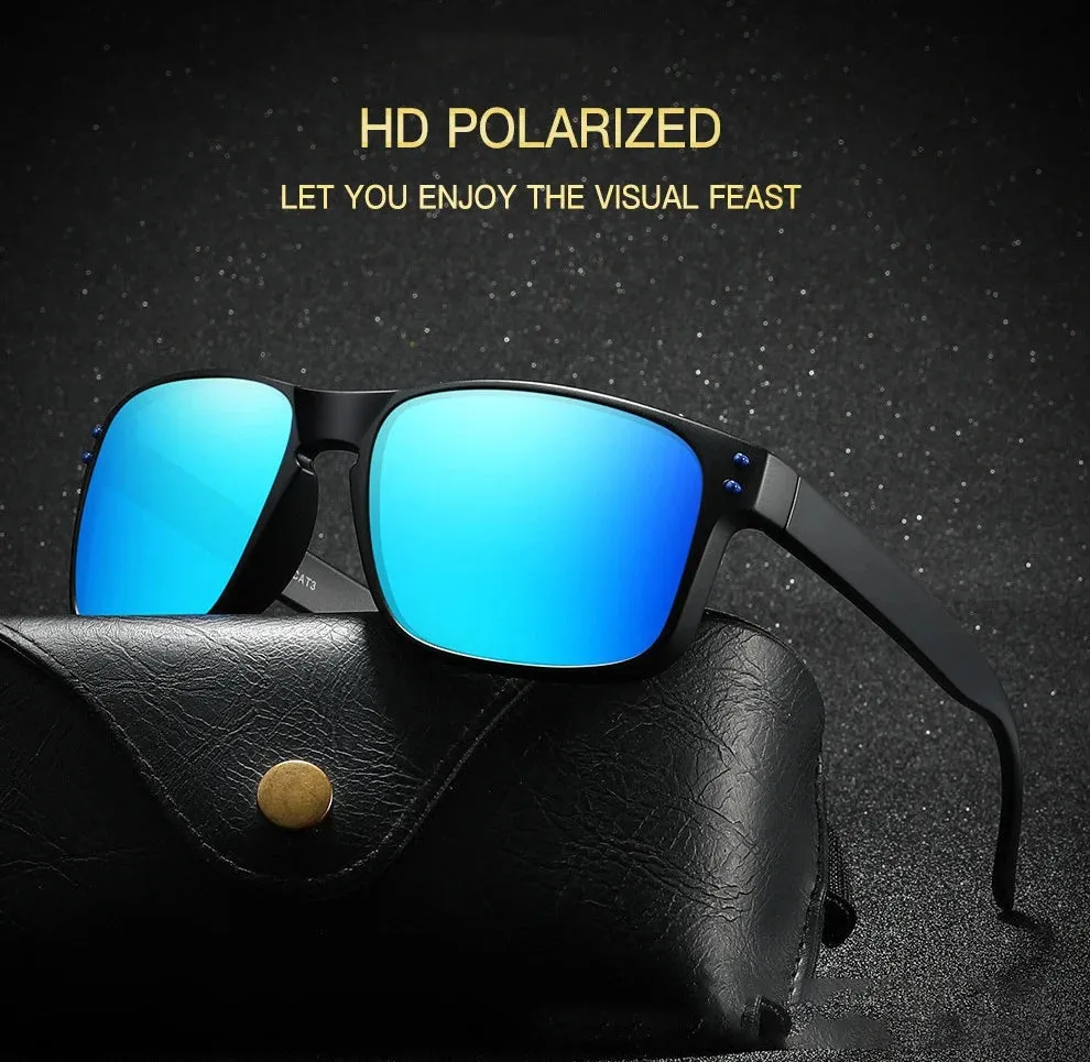 Sunglass Men Fashion Polarized Square Sunglasses for Men and Women High Qualiy Finish Sun Glasses UV Protection Glasses