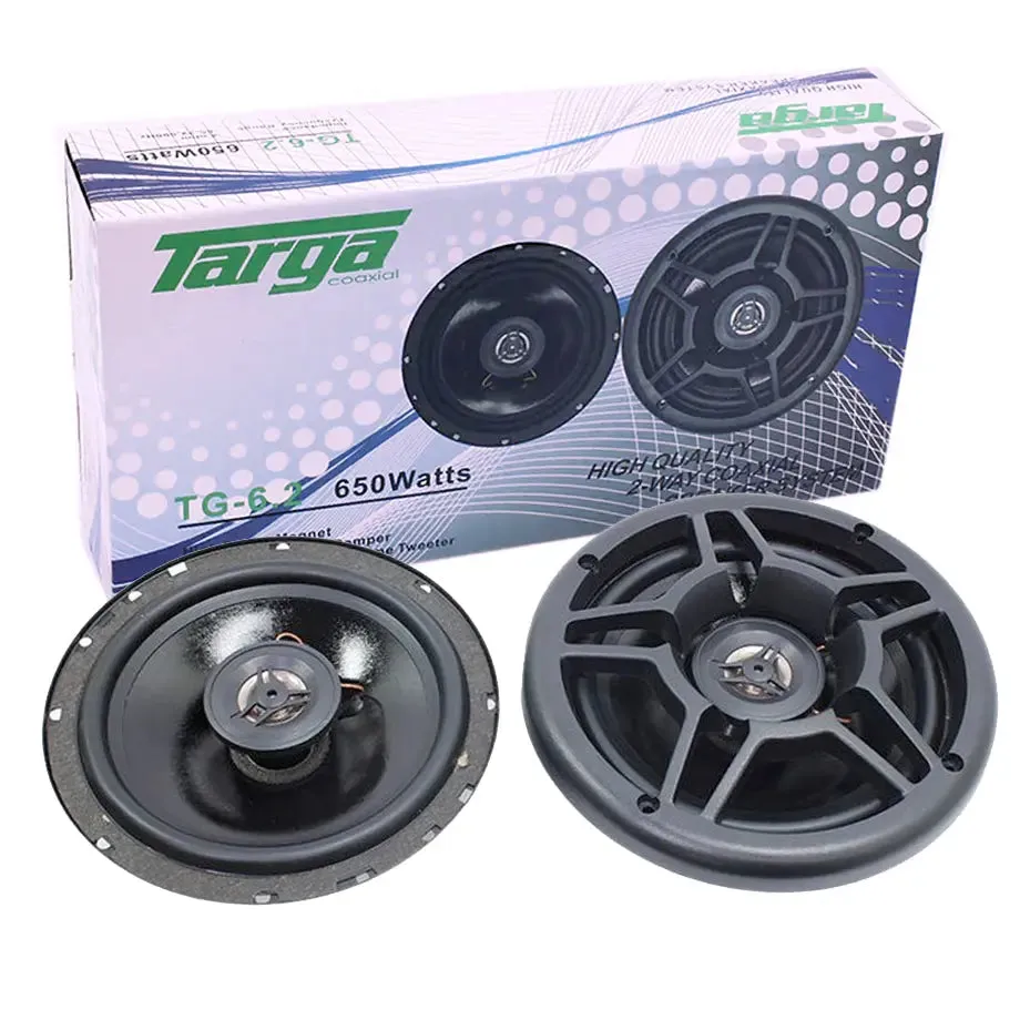 Targa 6.5″ 2-Way Coaxial Mids 650W