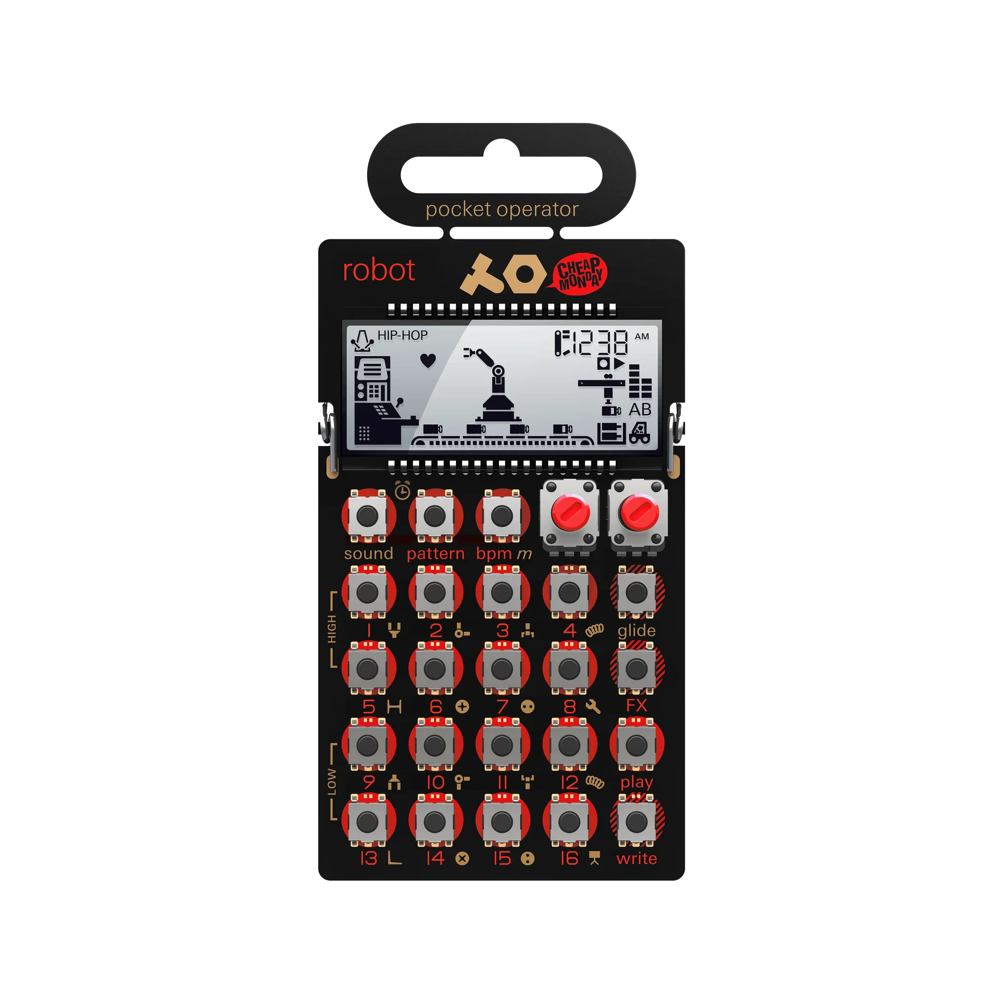 Teenage Engineering PO-28 Robot Synthesizer and Sequencer