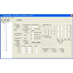TL/TL-NET Control Manager Software