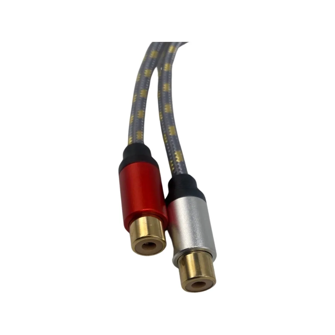 Trs 3.5Mm To 2 Female Rca Q-Hd75