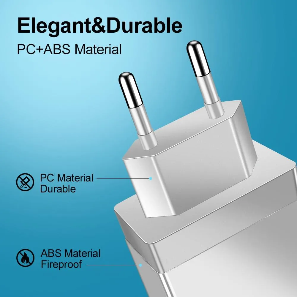 USB Fast Phone Tablet Portable Wall Adapter