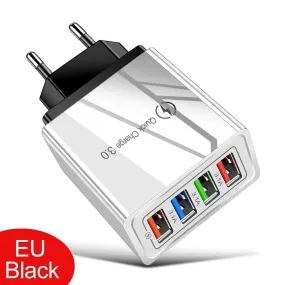 USB Fast Phone Tablet Portable Wall Adapter