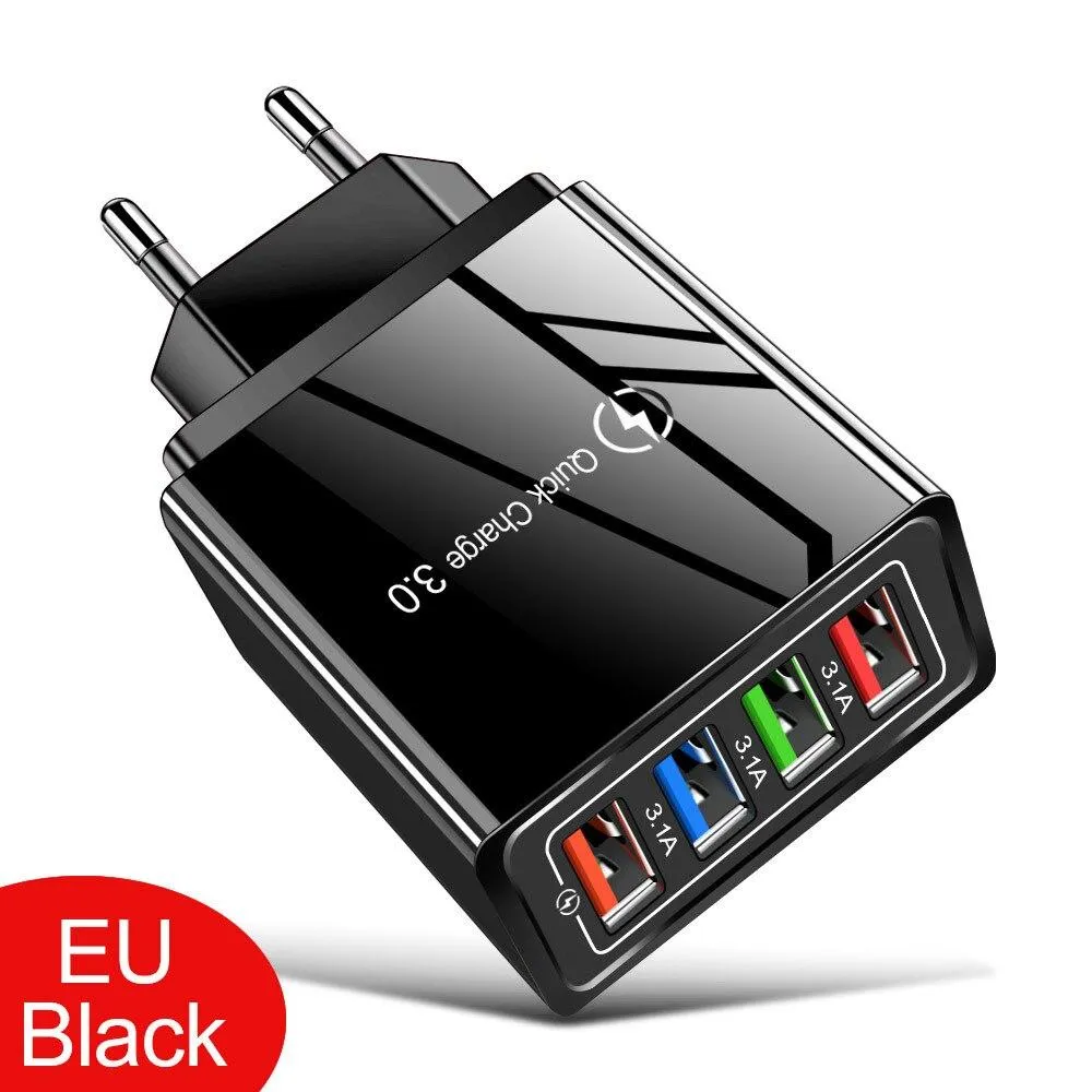 USB Fast Phone Tablet Portable Wall Adapter