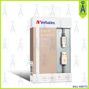 VERBATIM USB 3.2 C TO C CABLE 30CM 65216