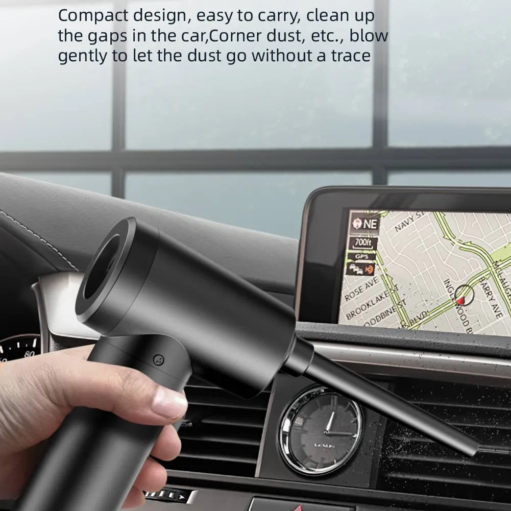 Wireless Portable Car Air Pump 50000 Rpm Outdoor Blowing And