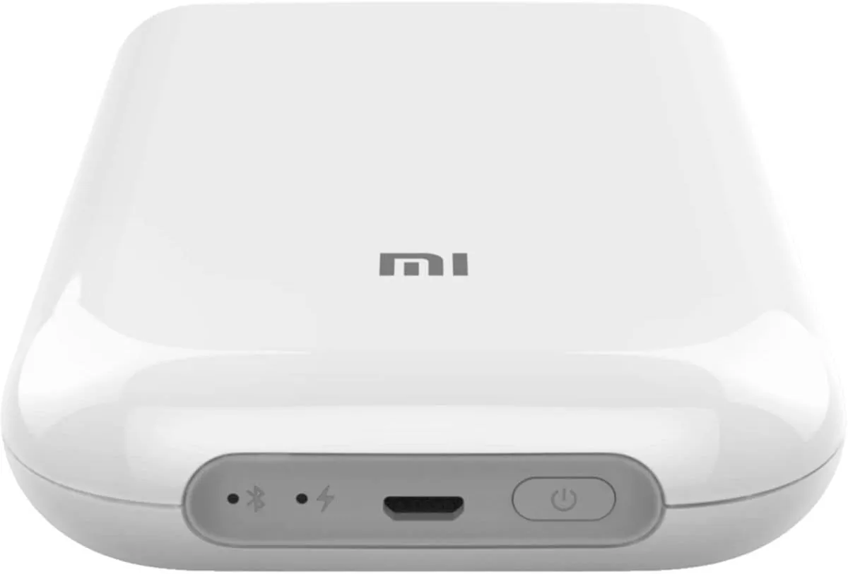 Xiaomi Portable Photo Printer 300dpi Pocket Mini AR with DIY Share 500 mAh Image Zinc Paper Printer, White, A8, TEJ4018GL, M